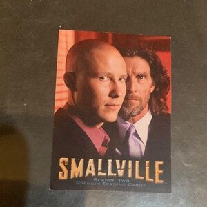 Smallville Advertisement Card Season two Trading Cards